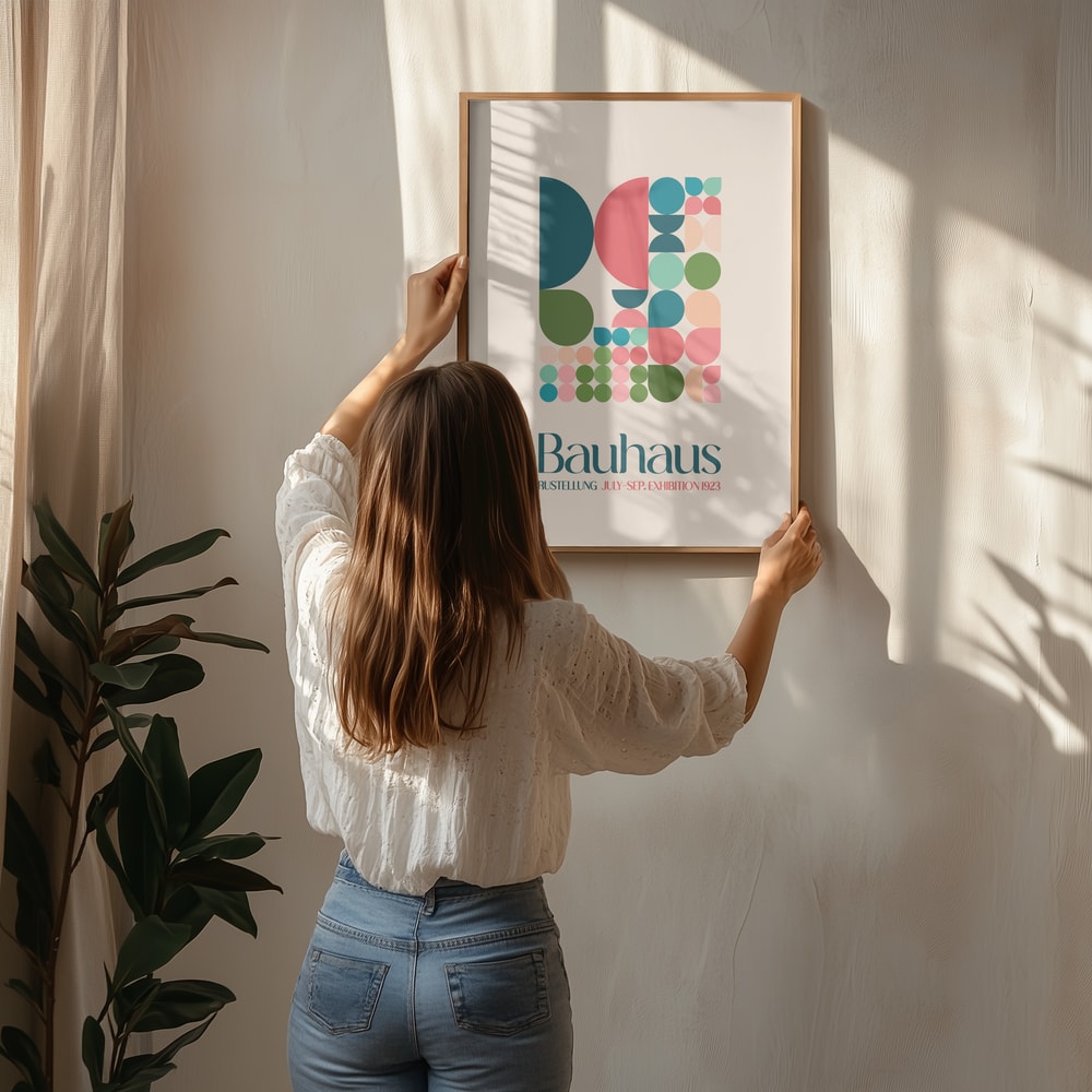 Geometrisk Harmoni Poster