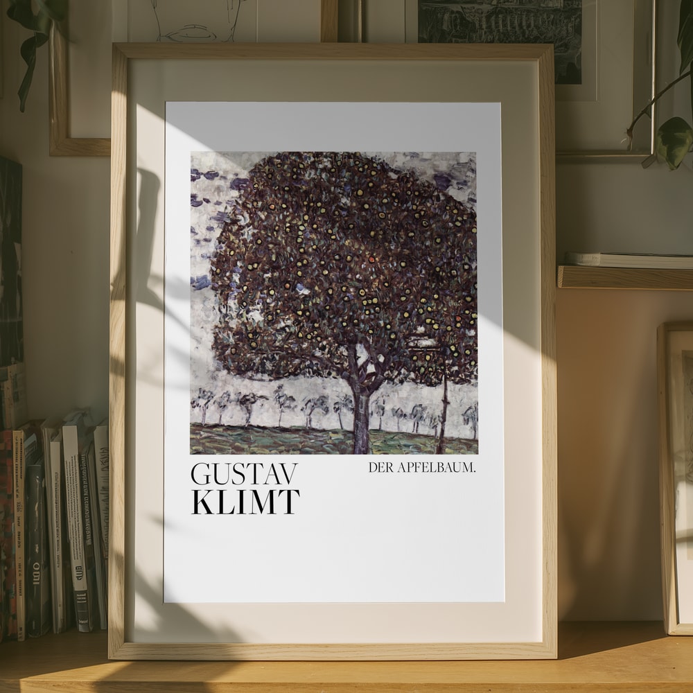 Gustav Klimt Der Apfelbaum (1916) plakat