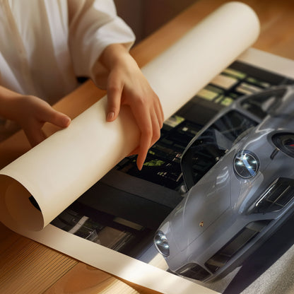 911 Porche GTS Car Poster