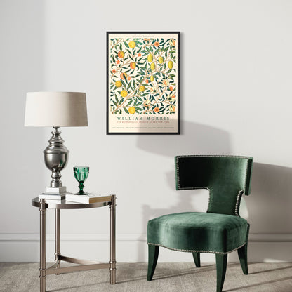 William Morris Lemons Art Poster