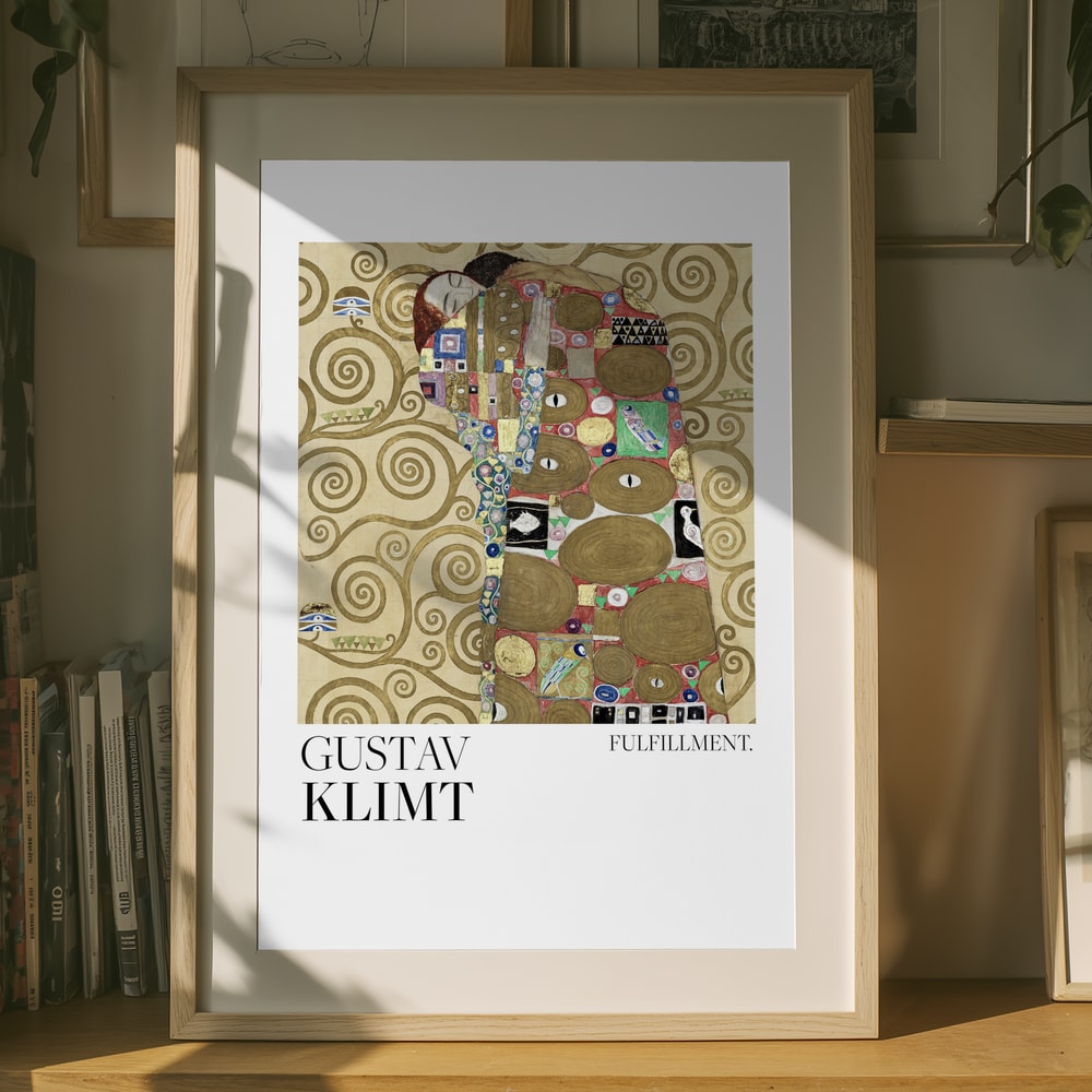 Poster 2 „Gustav Klimt Erfüllung (1910–1911)“
