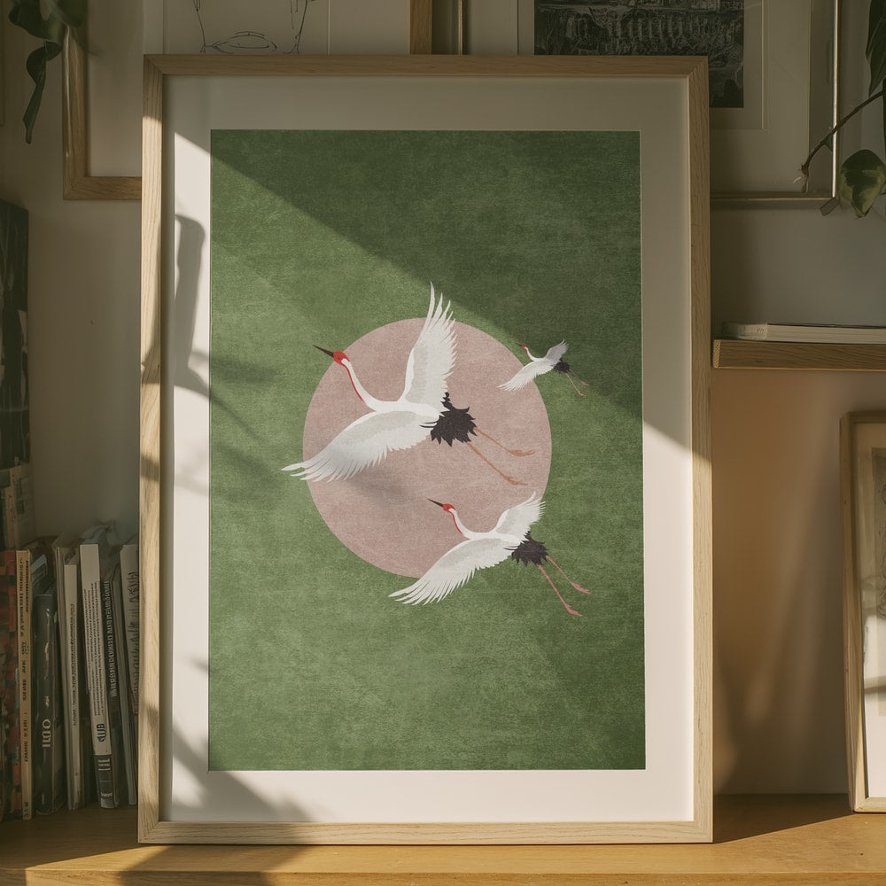 Tranor i flykt Poster