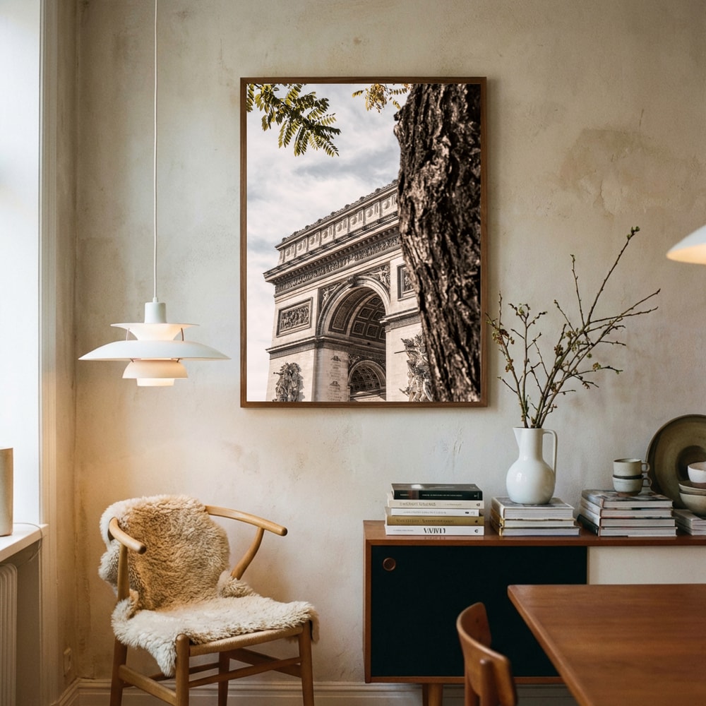 Triumfbågen Paris Poster
