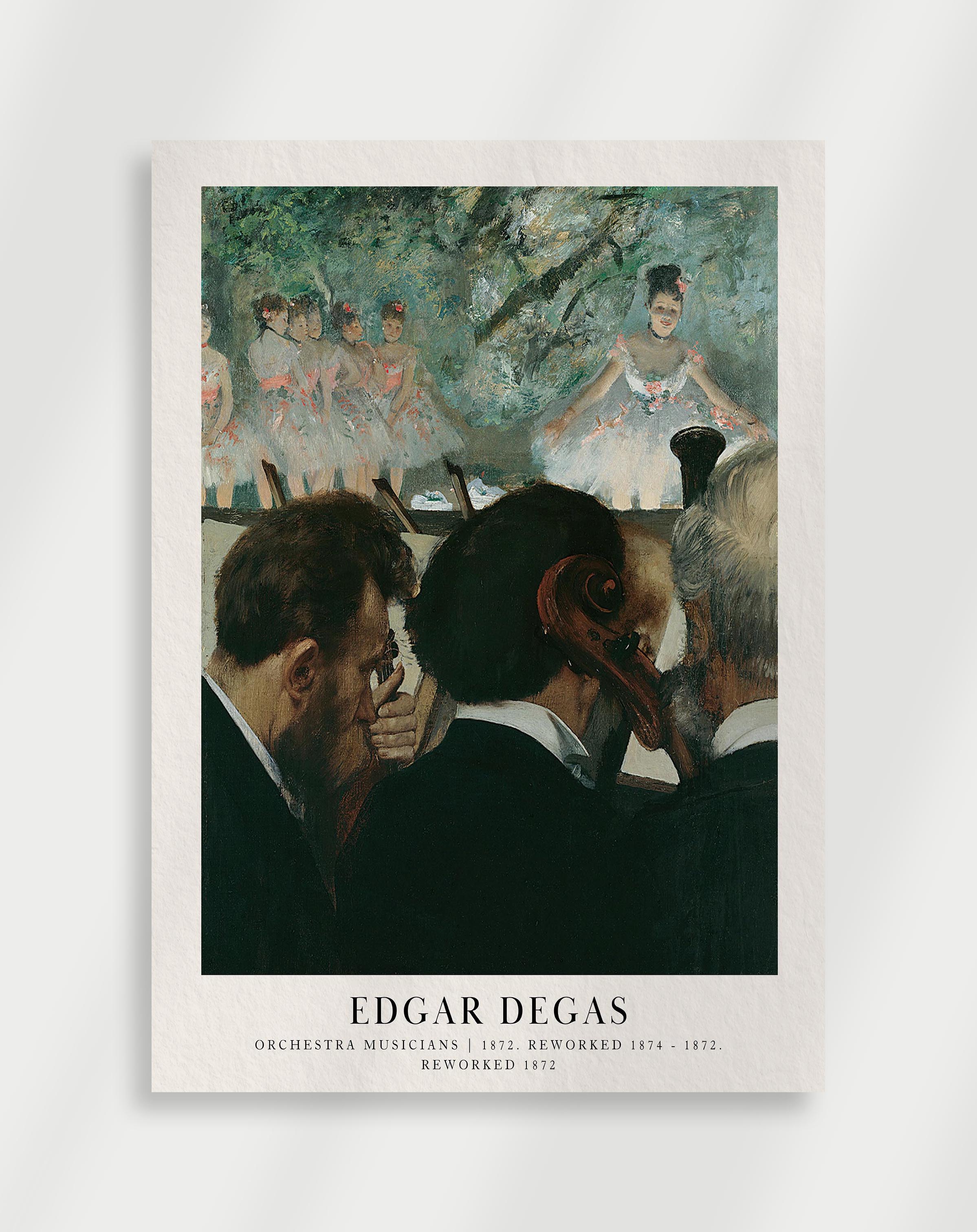 Edgar Degas Poster
