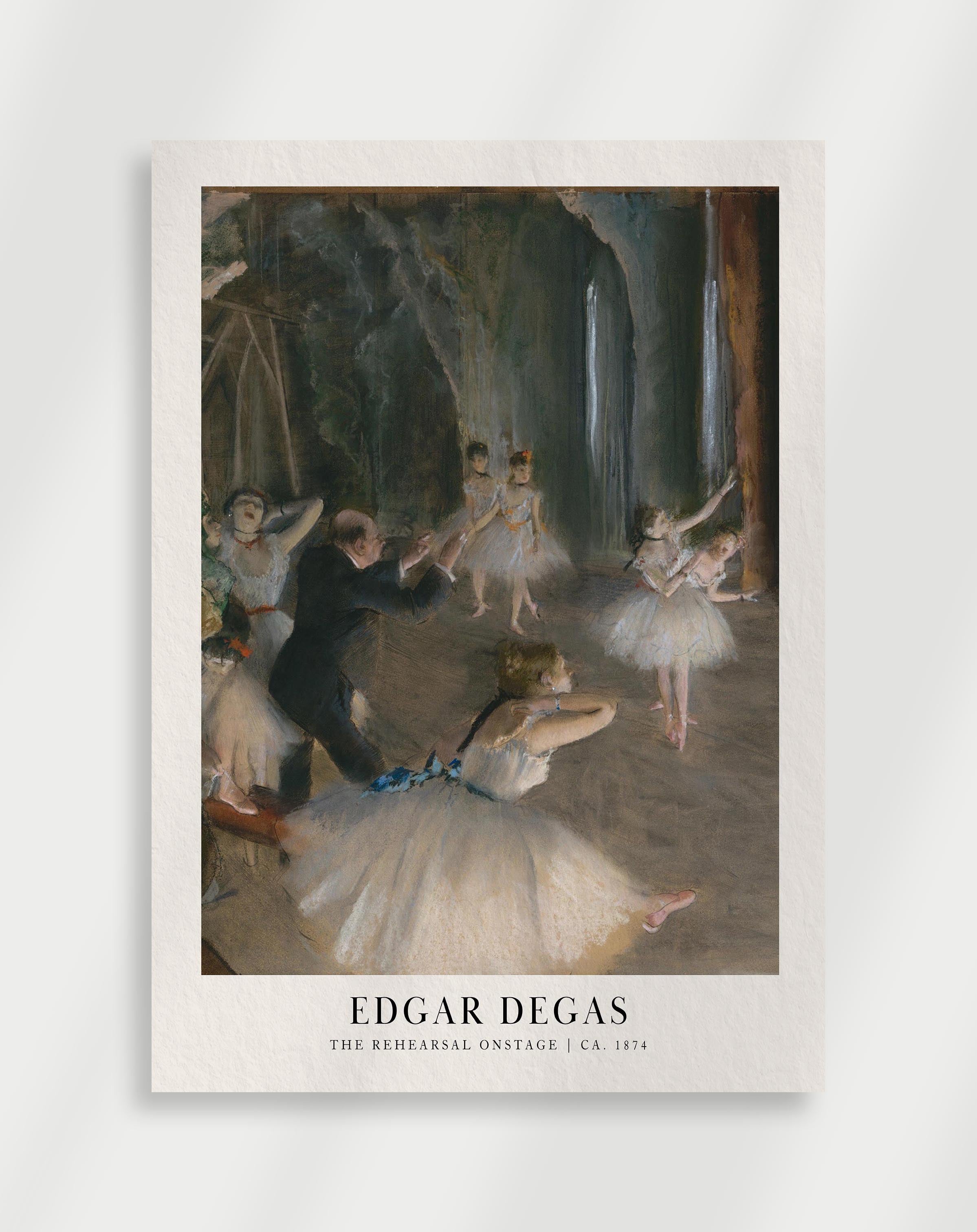 Edgar Degas Poster