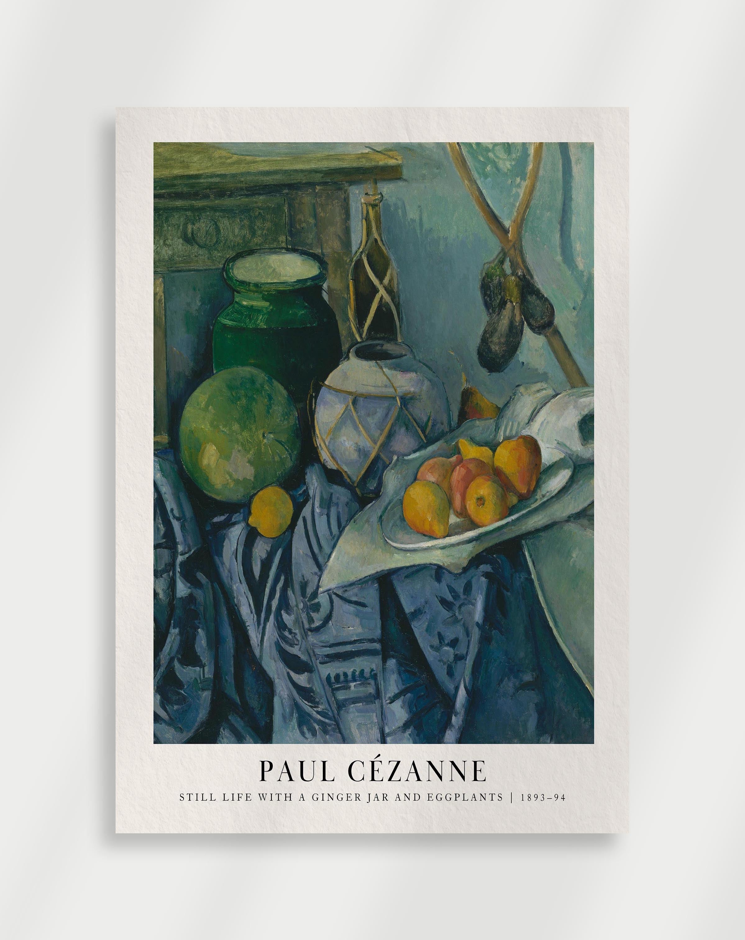 Paul Cézanne "Still Life" Poster