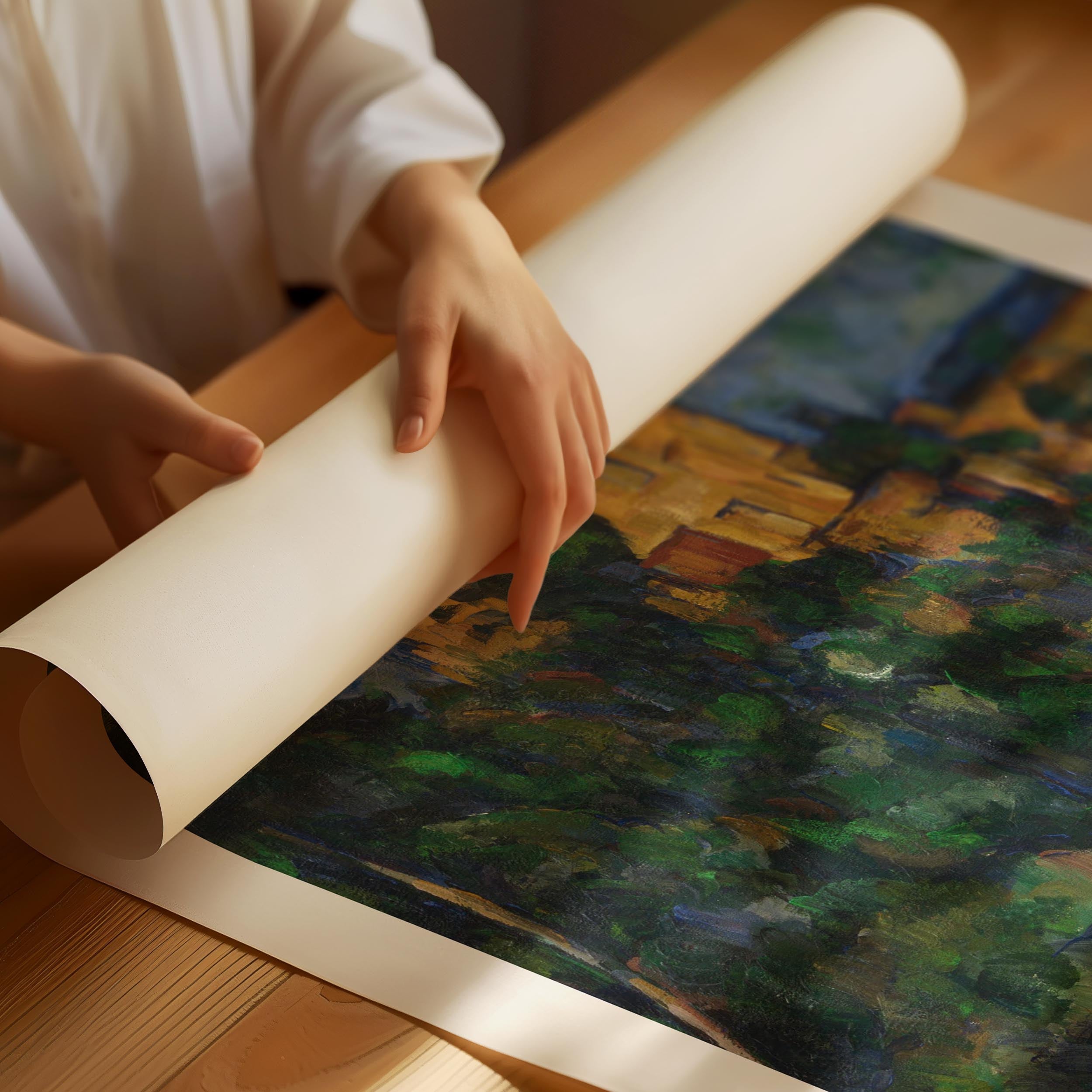 Paul Cézanne "Château Noir" Poster