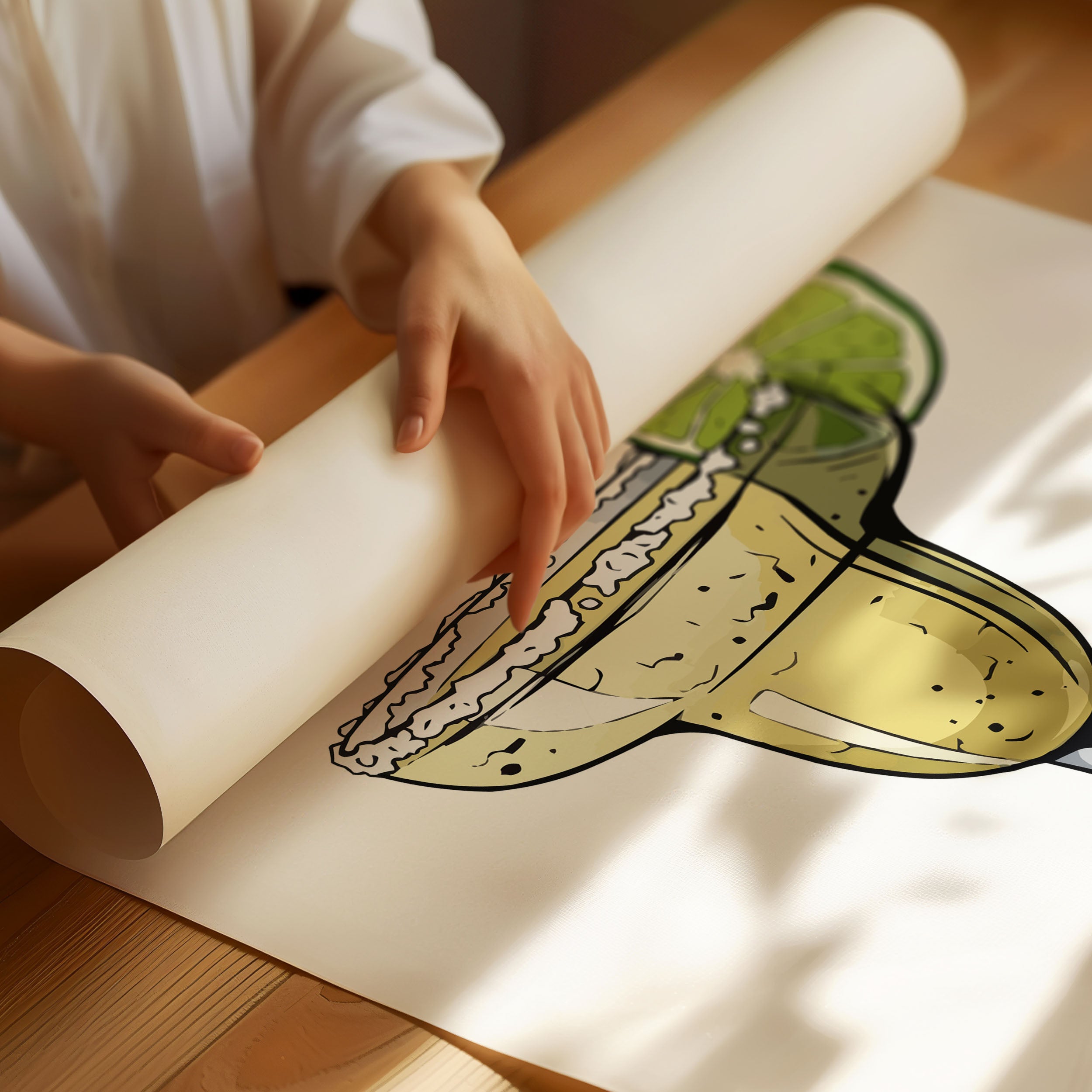 Margarita Cocktail Poster