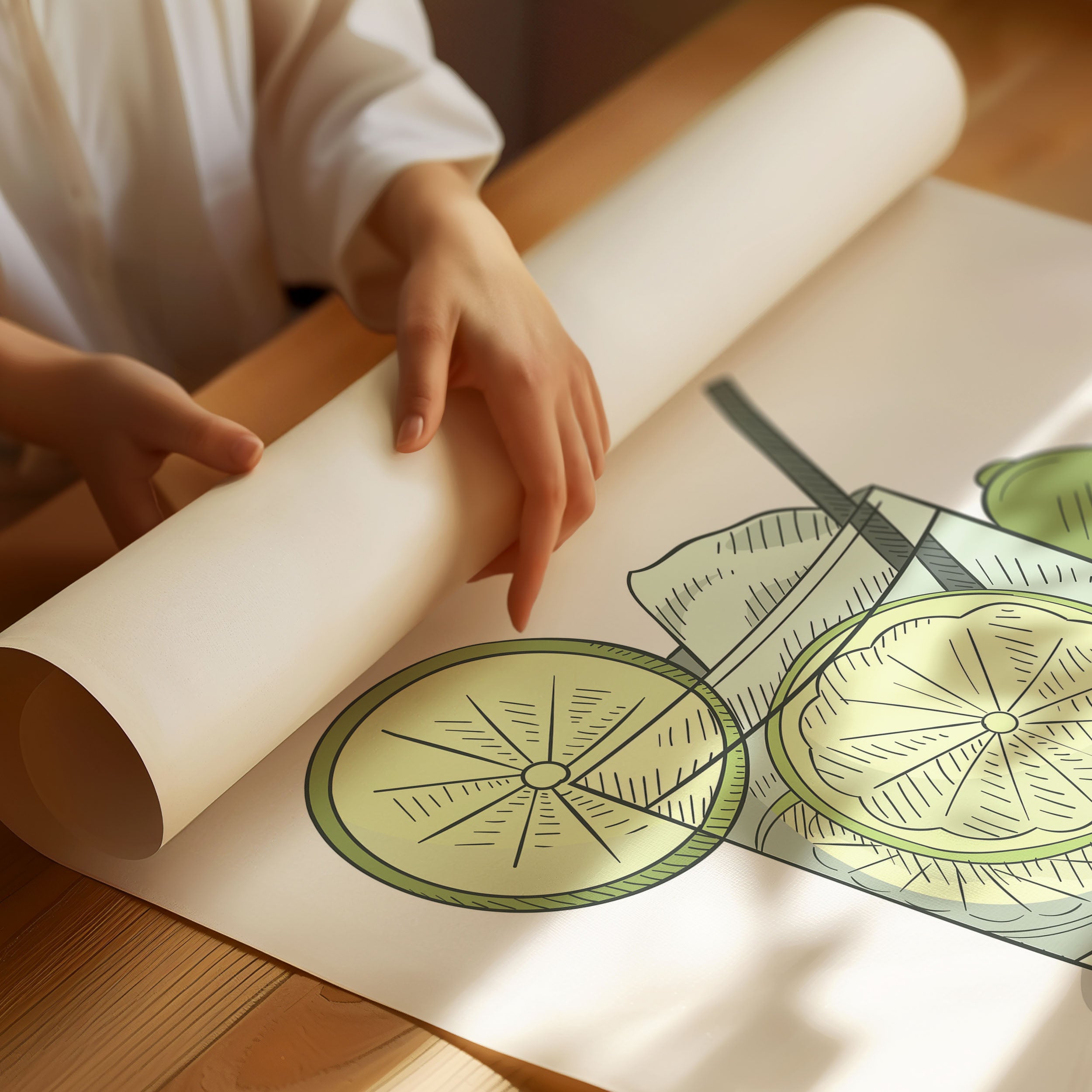 Gin & Tonic Cocktail Poster