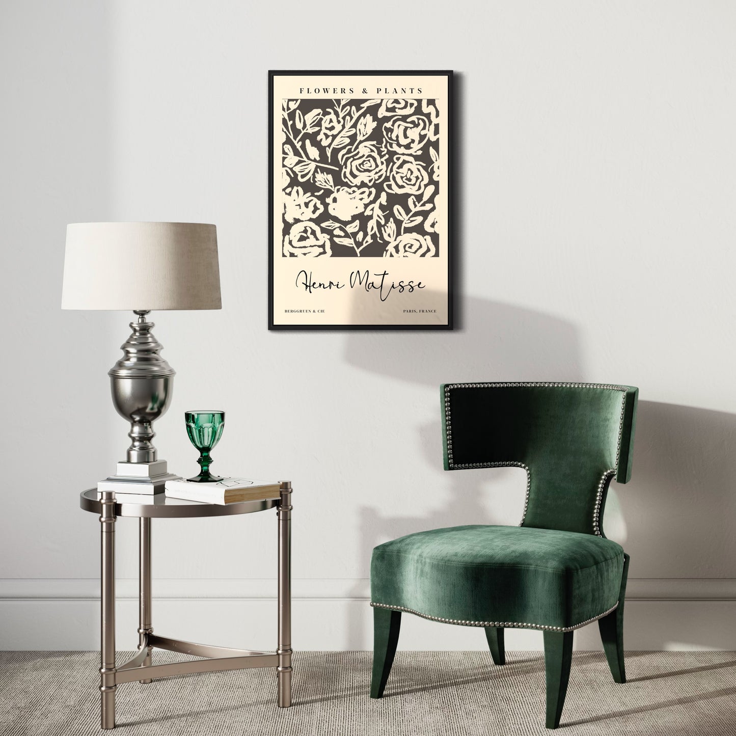 Blommor Konst Poster