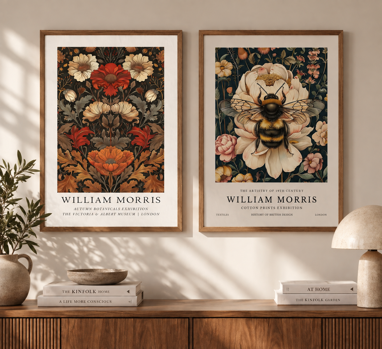 William Morris Botanisk Harmoni – Plakatsæt