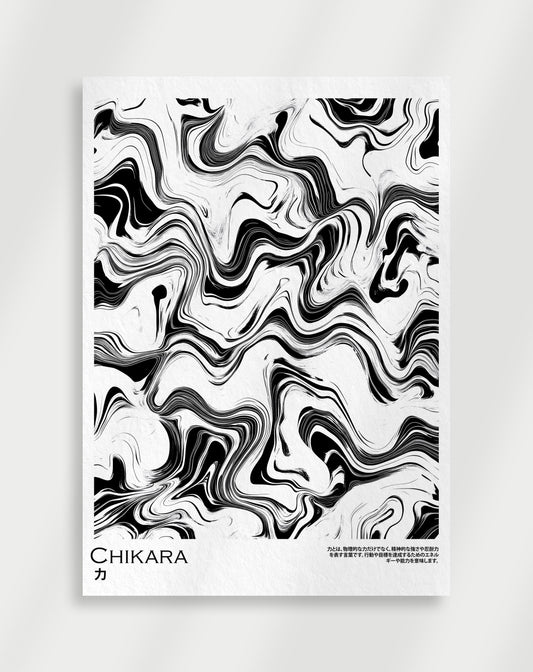 Chikara Japandi Poster