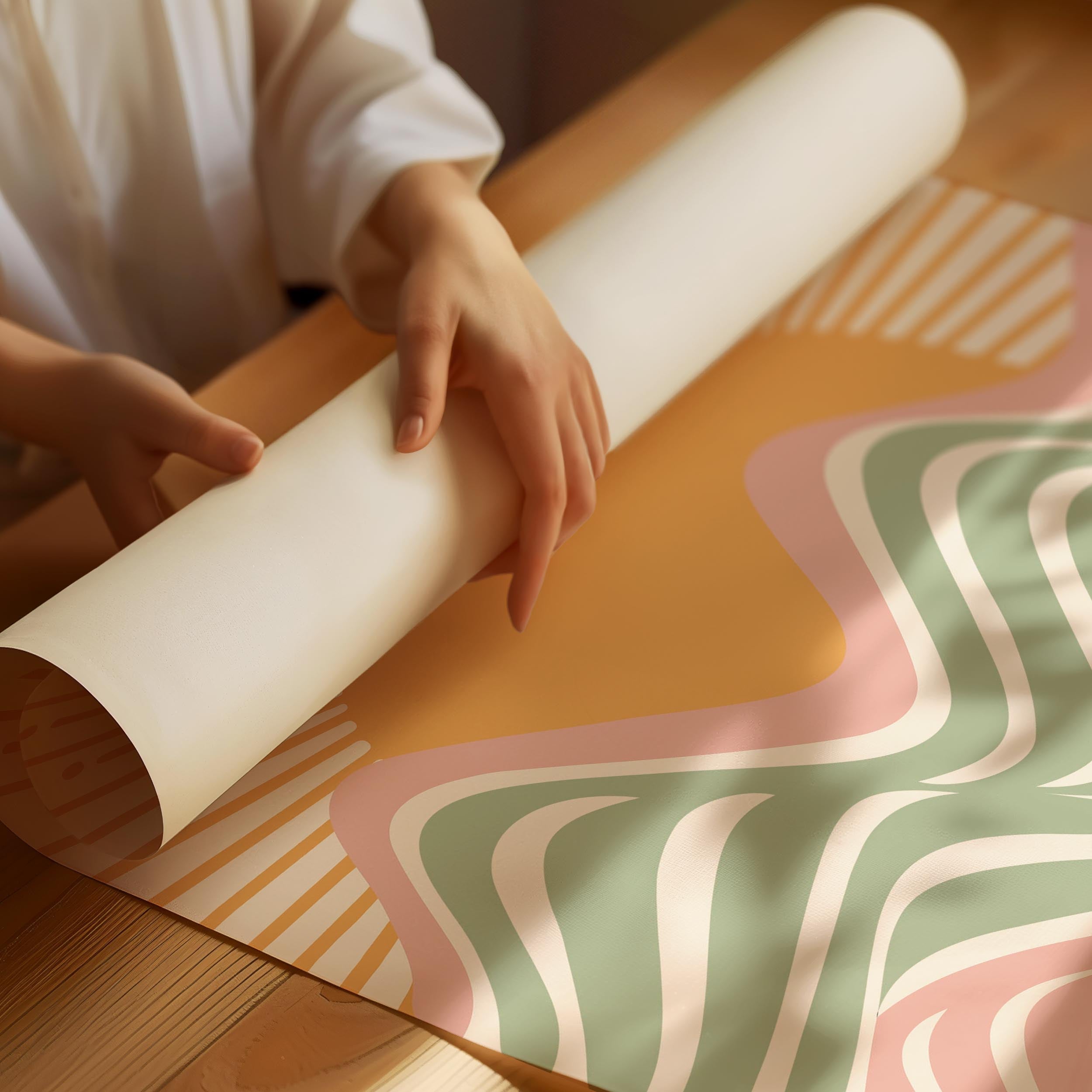 Bauhaus solnedgång Poster