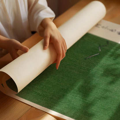 Green Japandi Poster