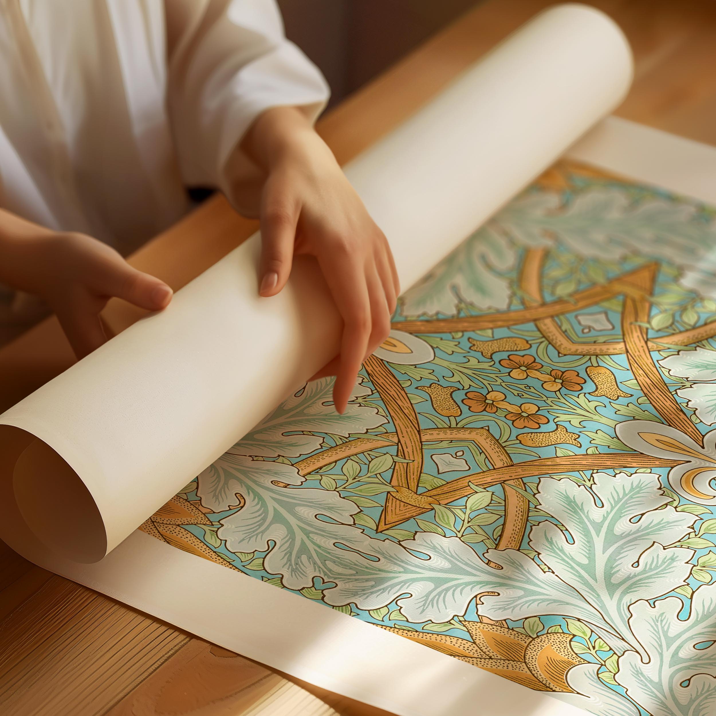 William Morris St. James Pattern Poster