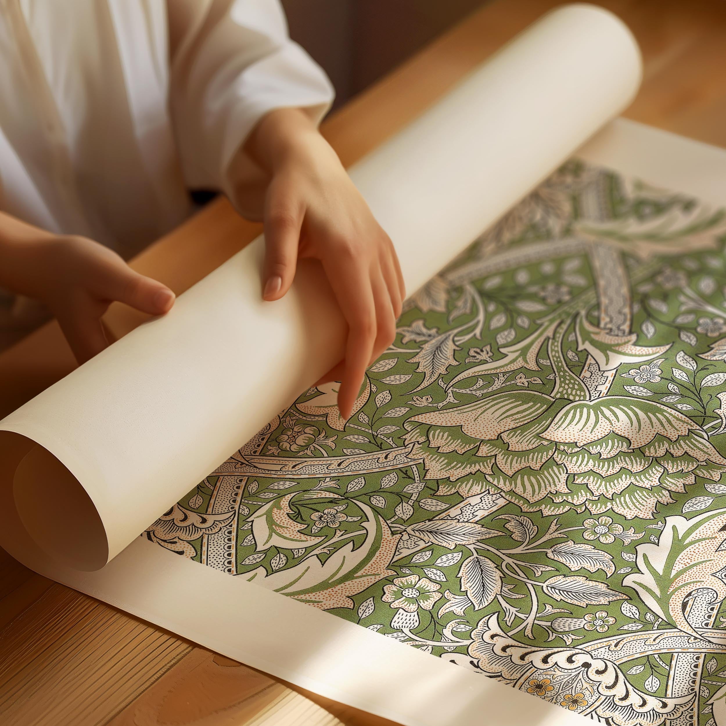 William Morris Windrush Poster