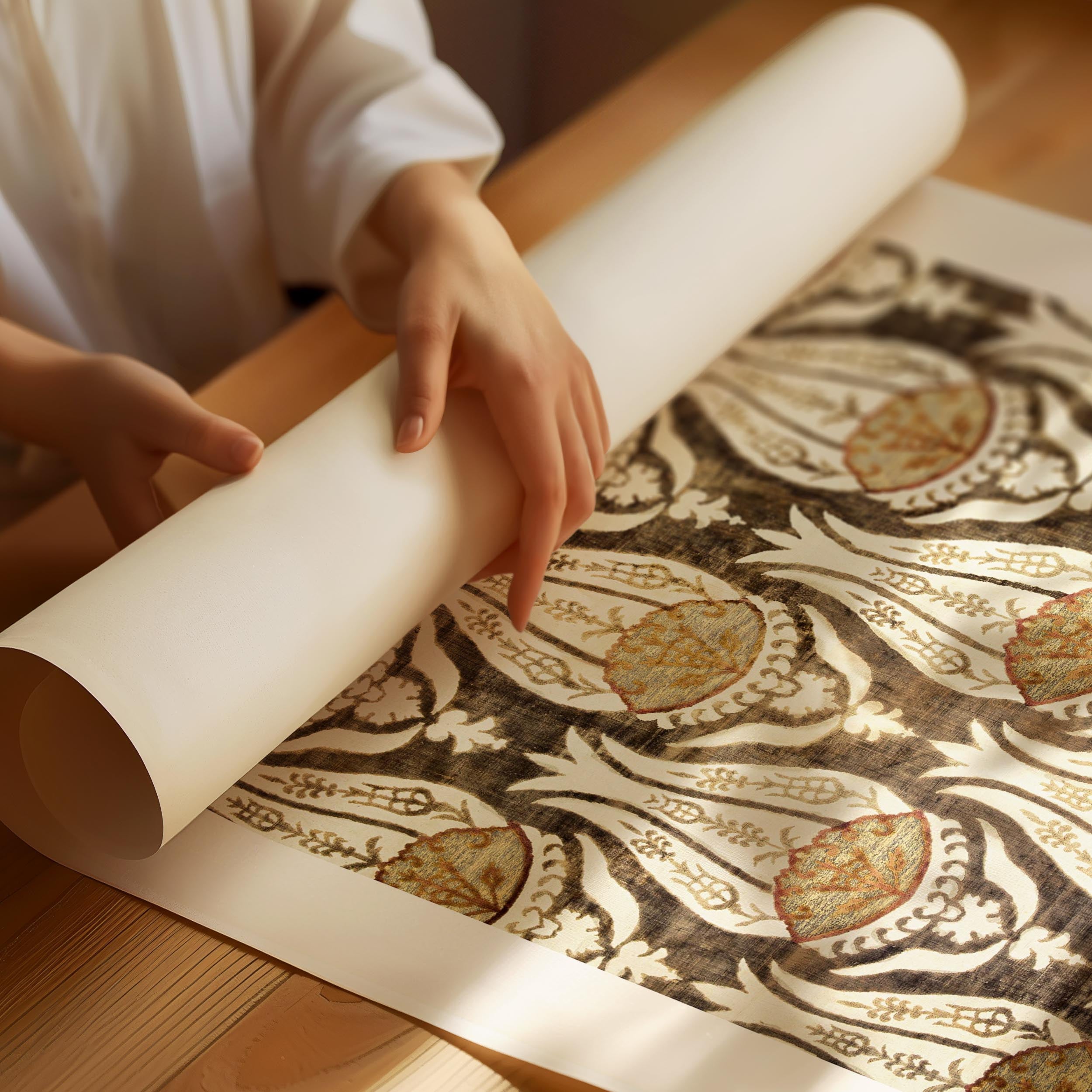 William Morris Furnishing Fabric Poster