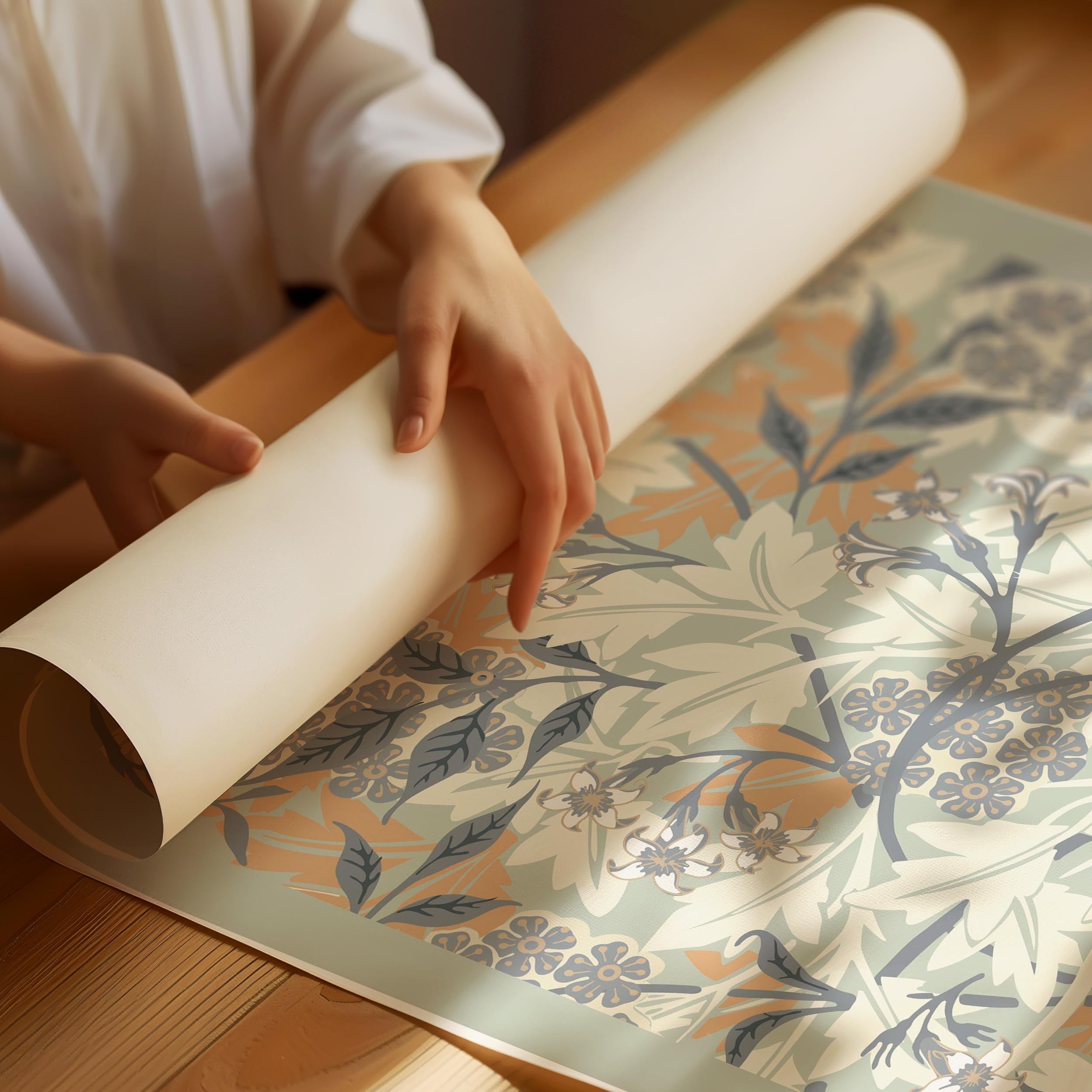 William Morris Spring Ticket Poster