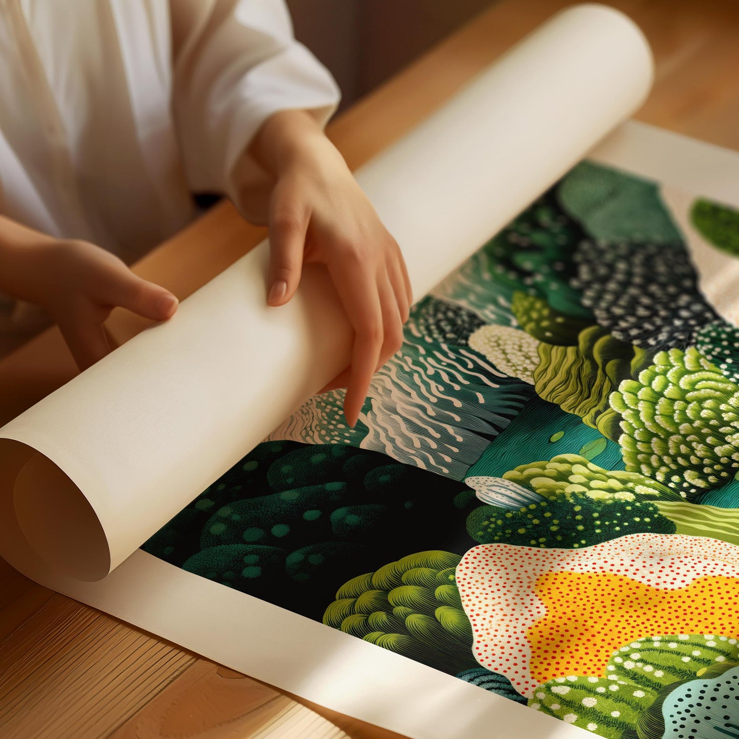 Yayoi Kusama Japandi Poster