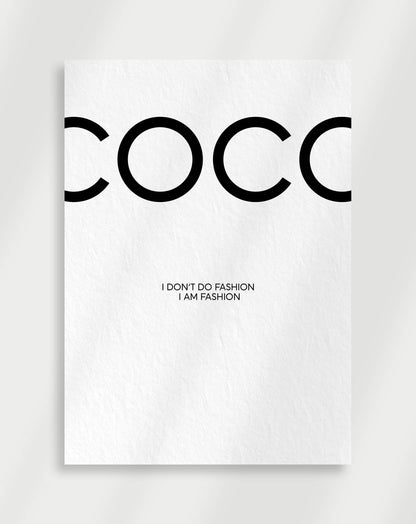 Coco Chanel Poster