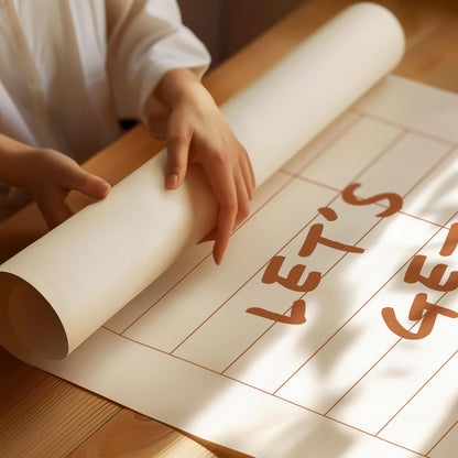 Lets get cozy Fall Poster