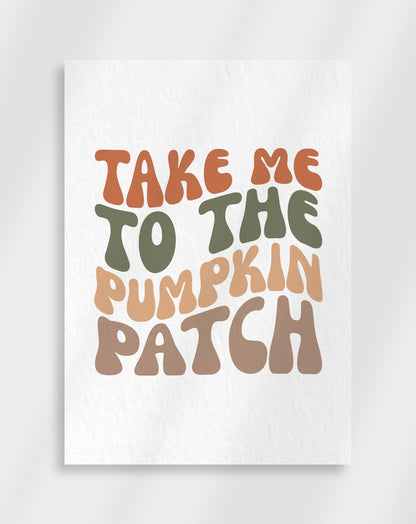 Pumpkin Fall Poster