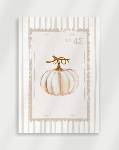 Pumpkin Fall Poster