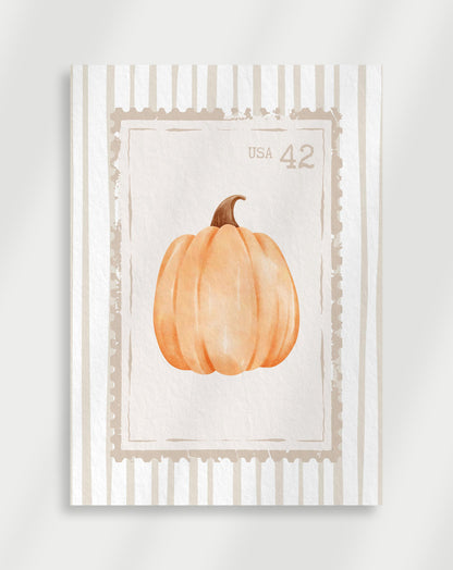 Pumpkin Fall Poster