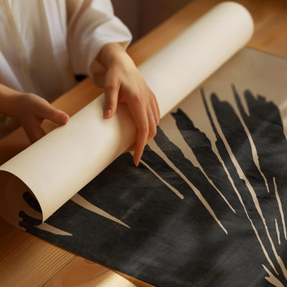 Palm leaf Boho Poster