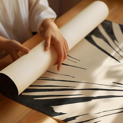 Palm leaf Boho Poster