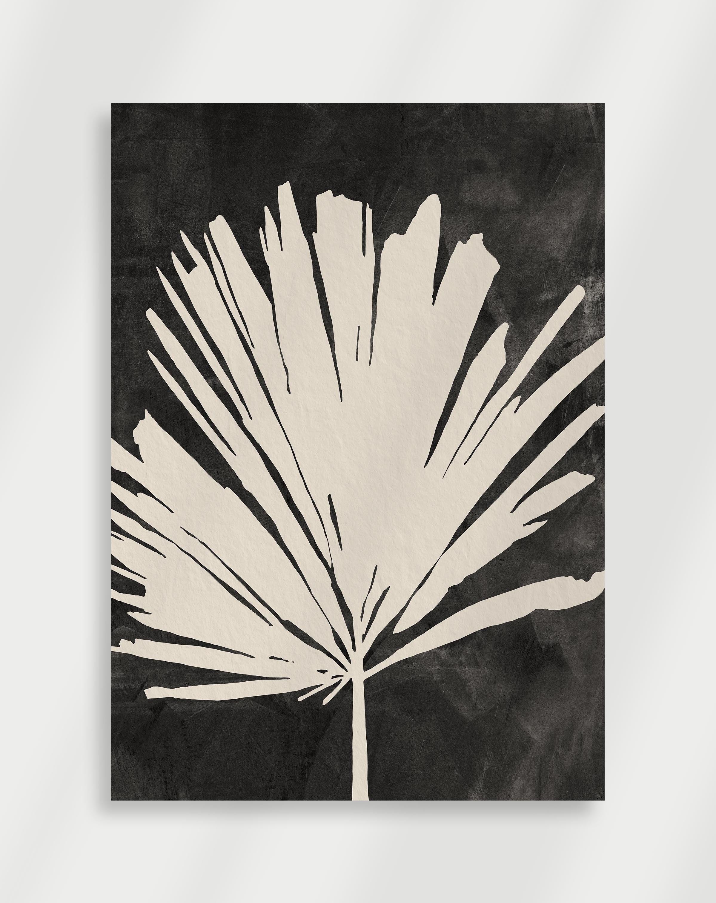 Palmblad Boho Poster