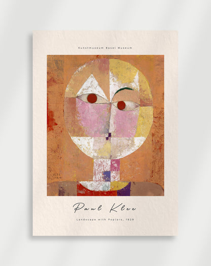 Paul Klee "Landscape with poplars"