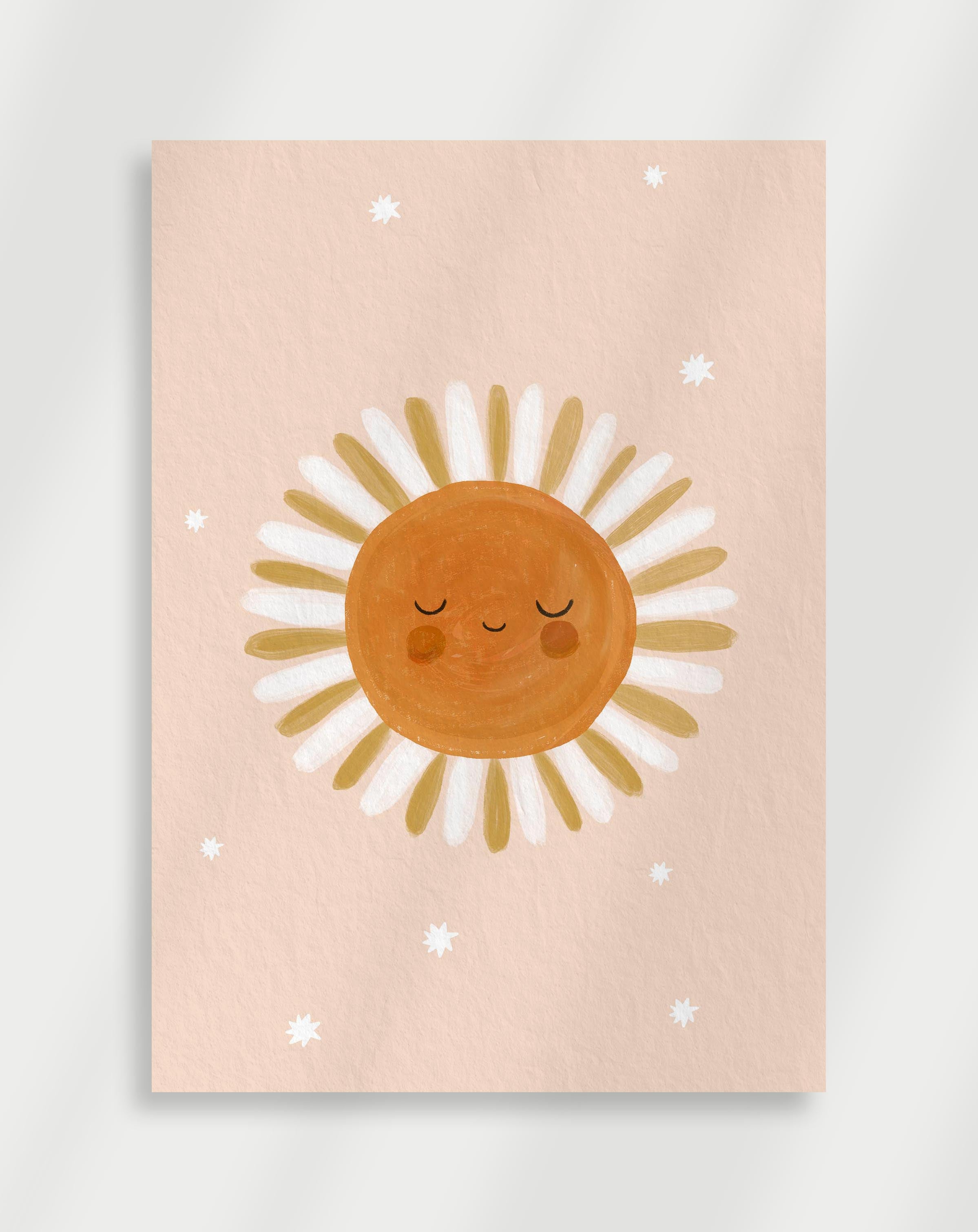Smiling sun Poster
