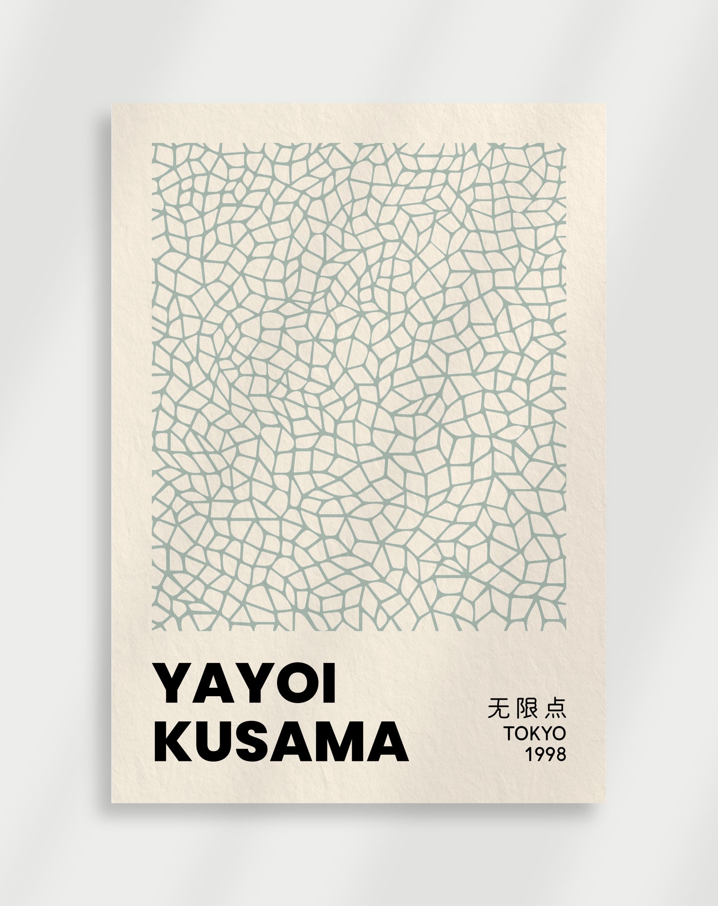 Kusama Mönster Japandi Poster