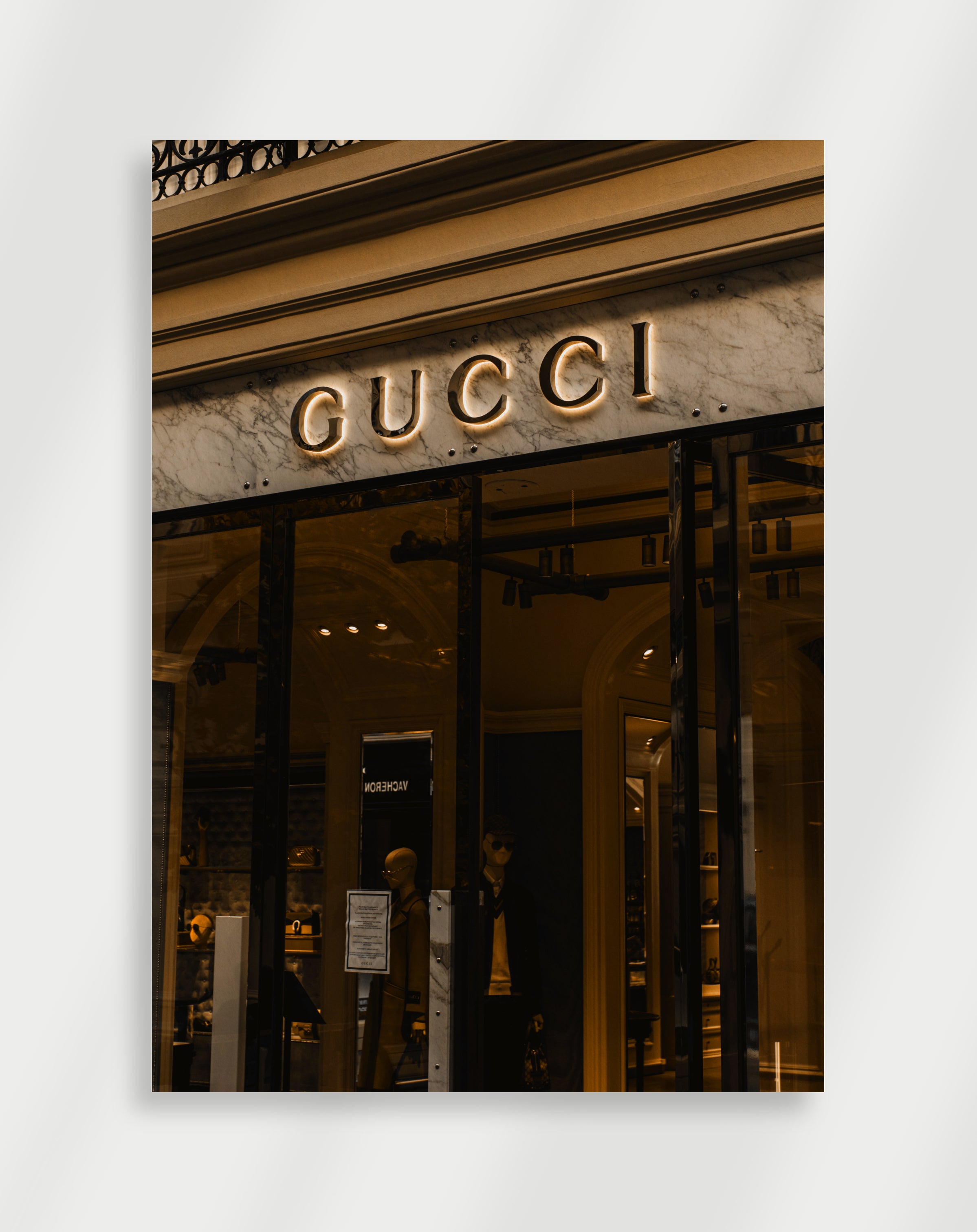 Gucci Designer Poster