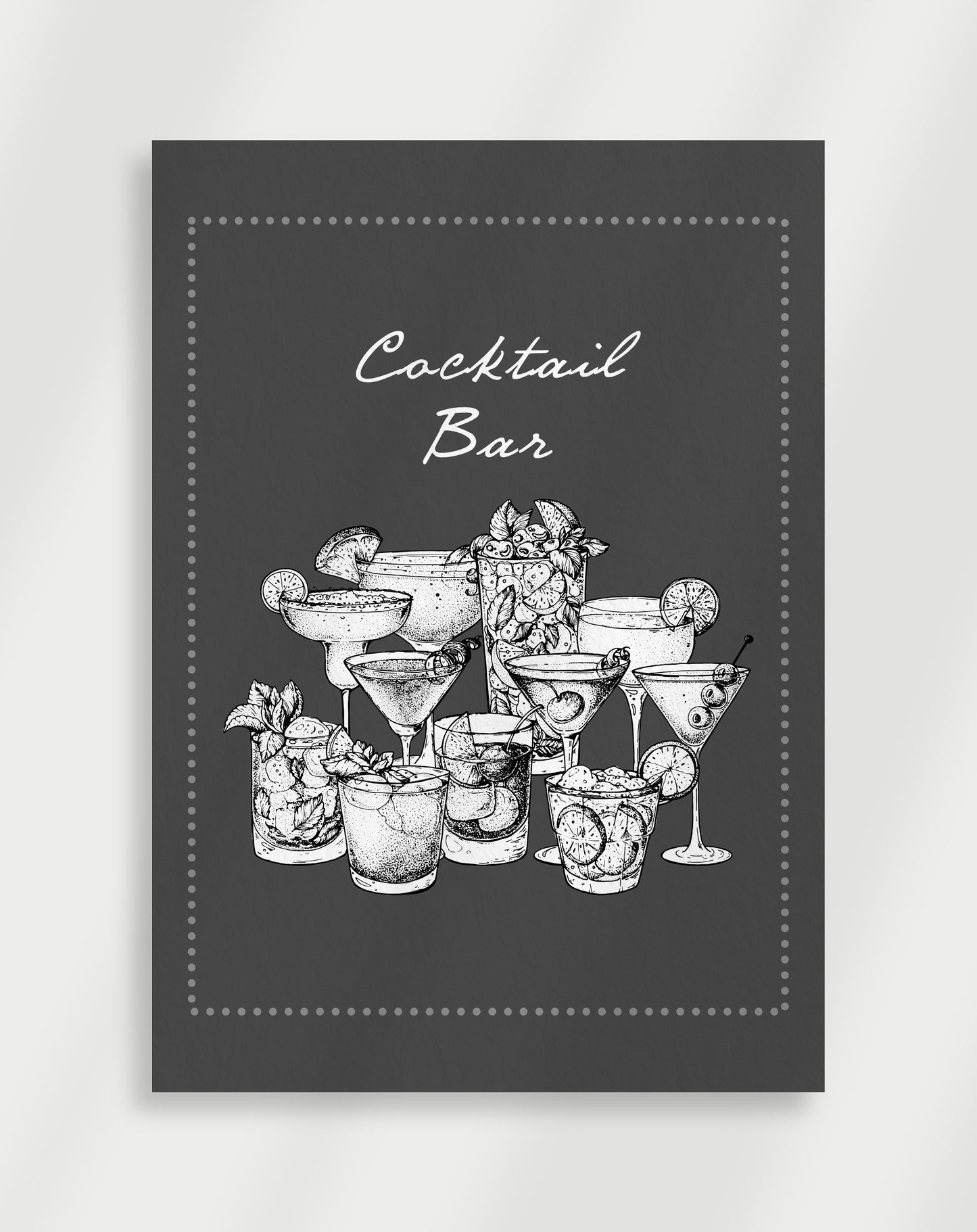 Cocktail Bar Poster