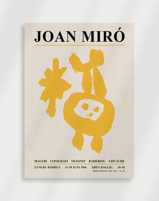 Juan Miro Konst Poster