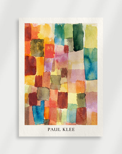 Klee Art Poster