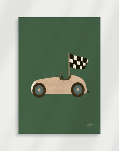 vintage car Poster