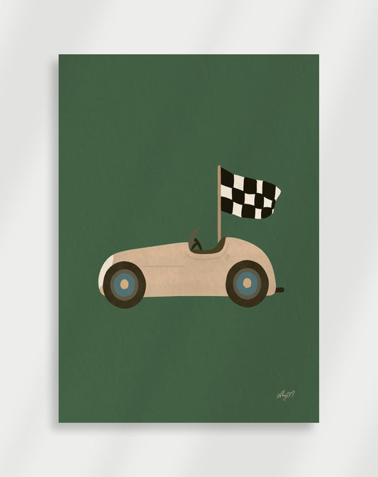 vintage car Poster