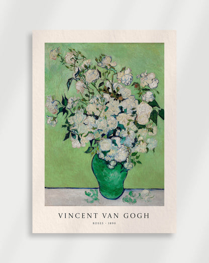 Van Gogh Roses Poster