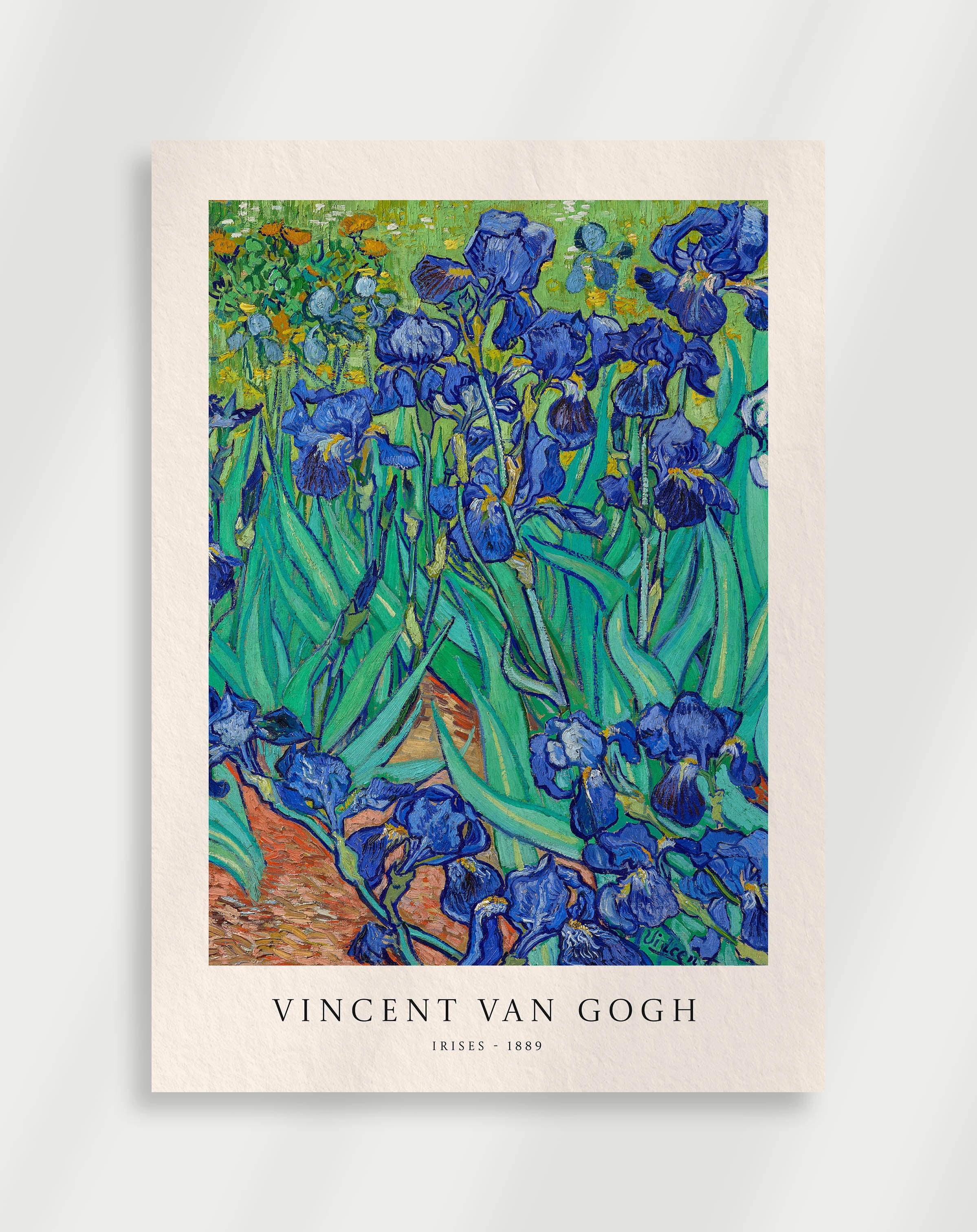 Van Gogh Irises Poster