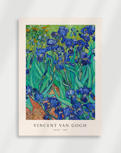 Van Gogh Irises Poster