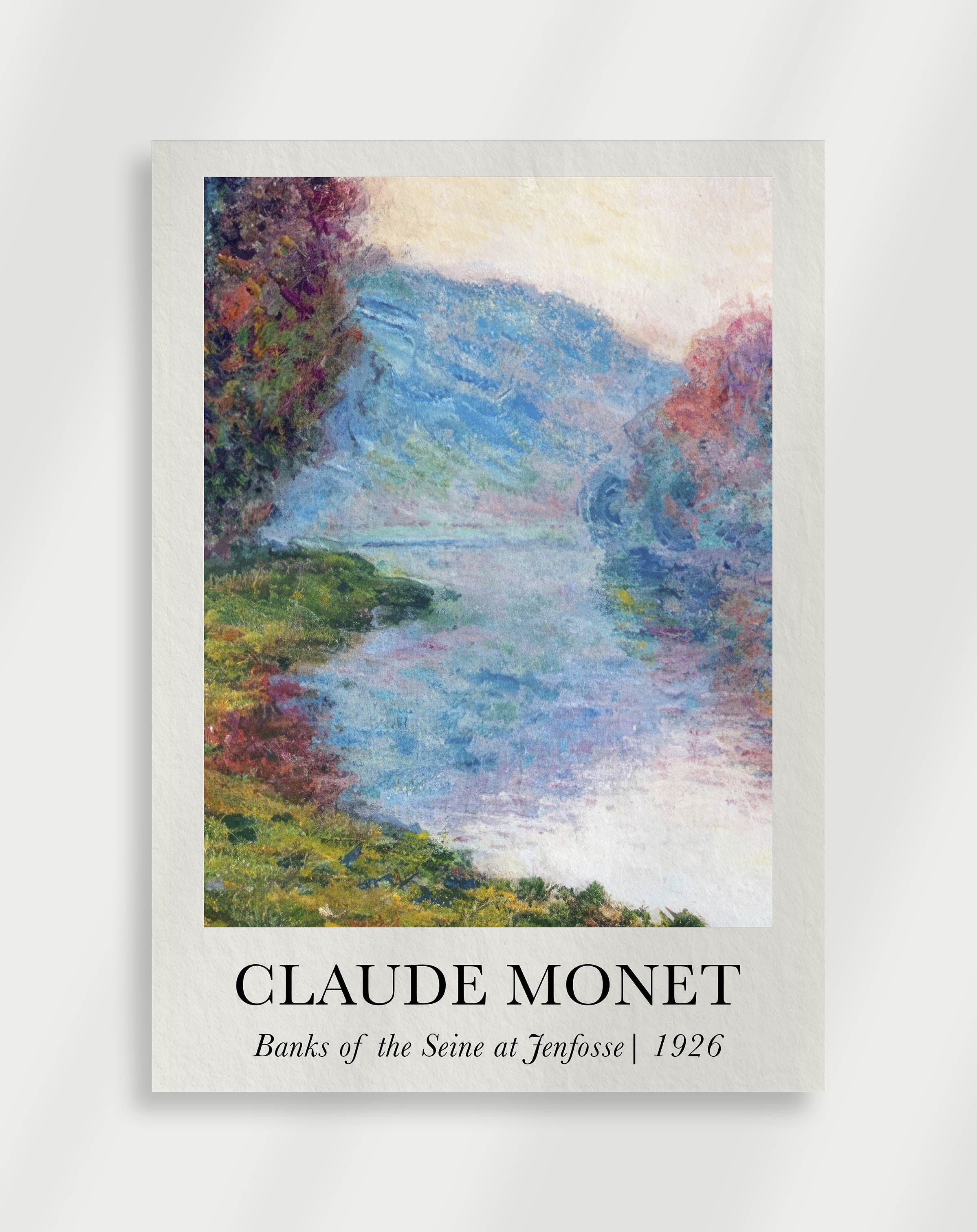 Monet "Fenfosse" Poster