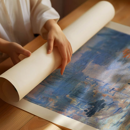 Monet "Sunrise" Poster