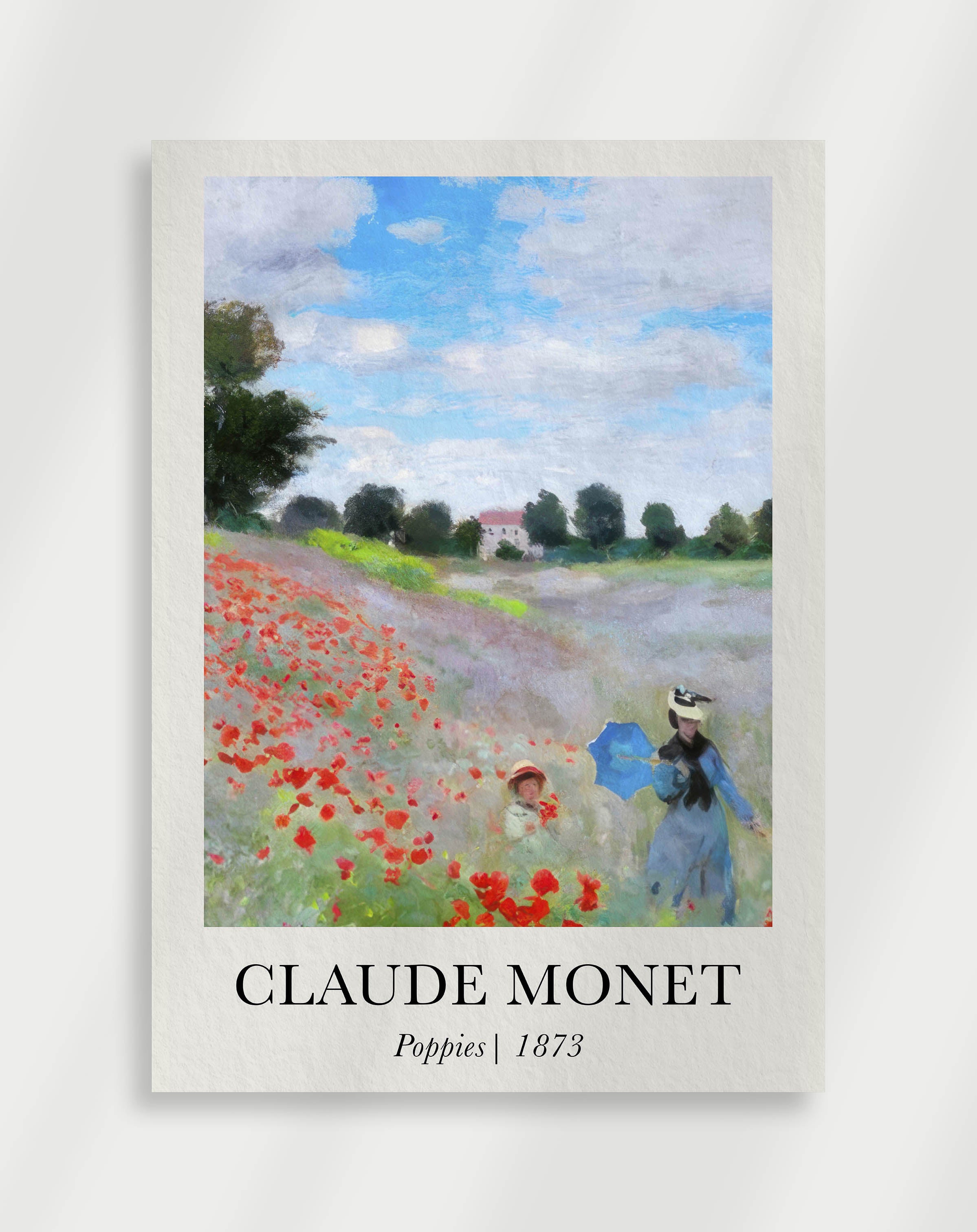 Monet "vallmo" Poster