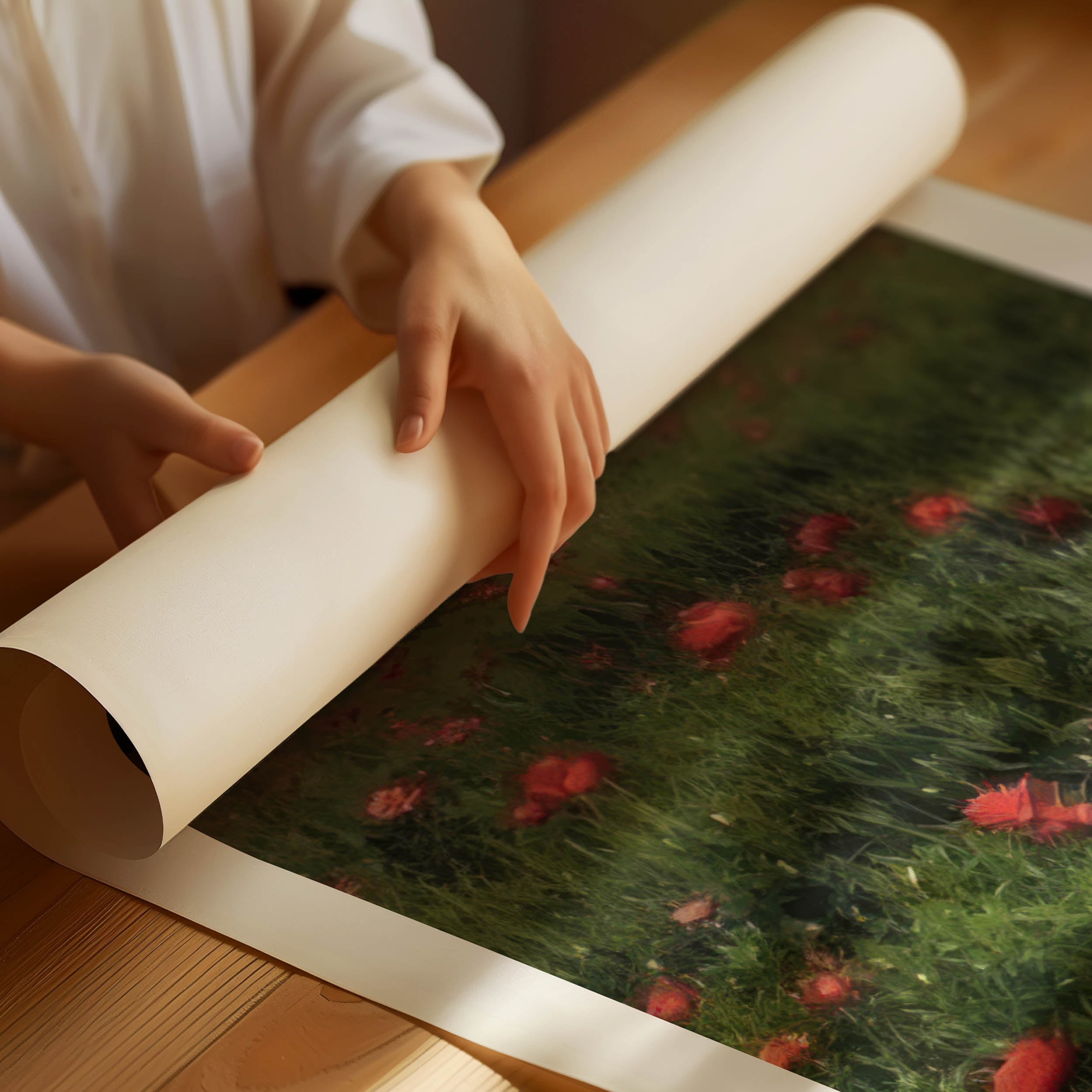 Poster för Claude Monet Vallmo