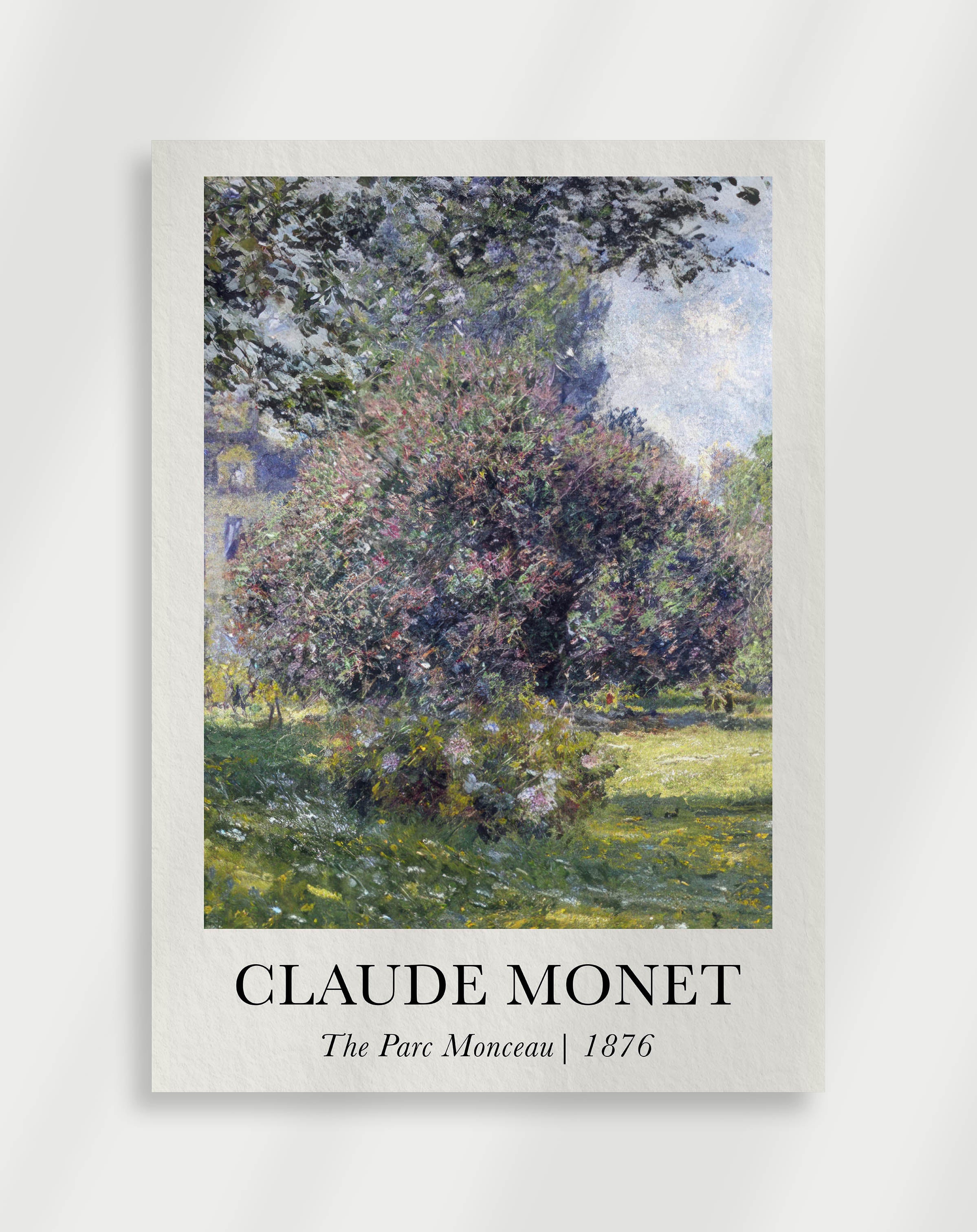 Claude Monet Park Poster