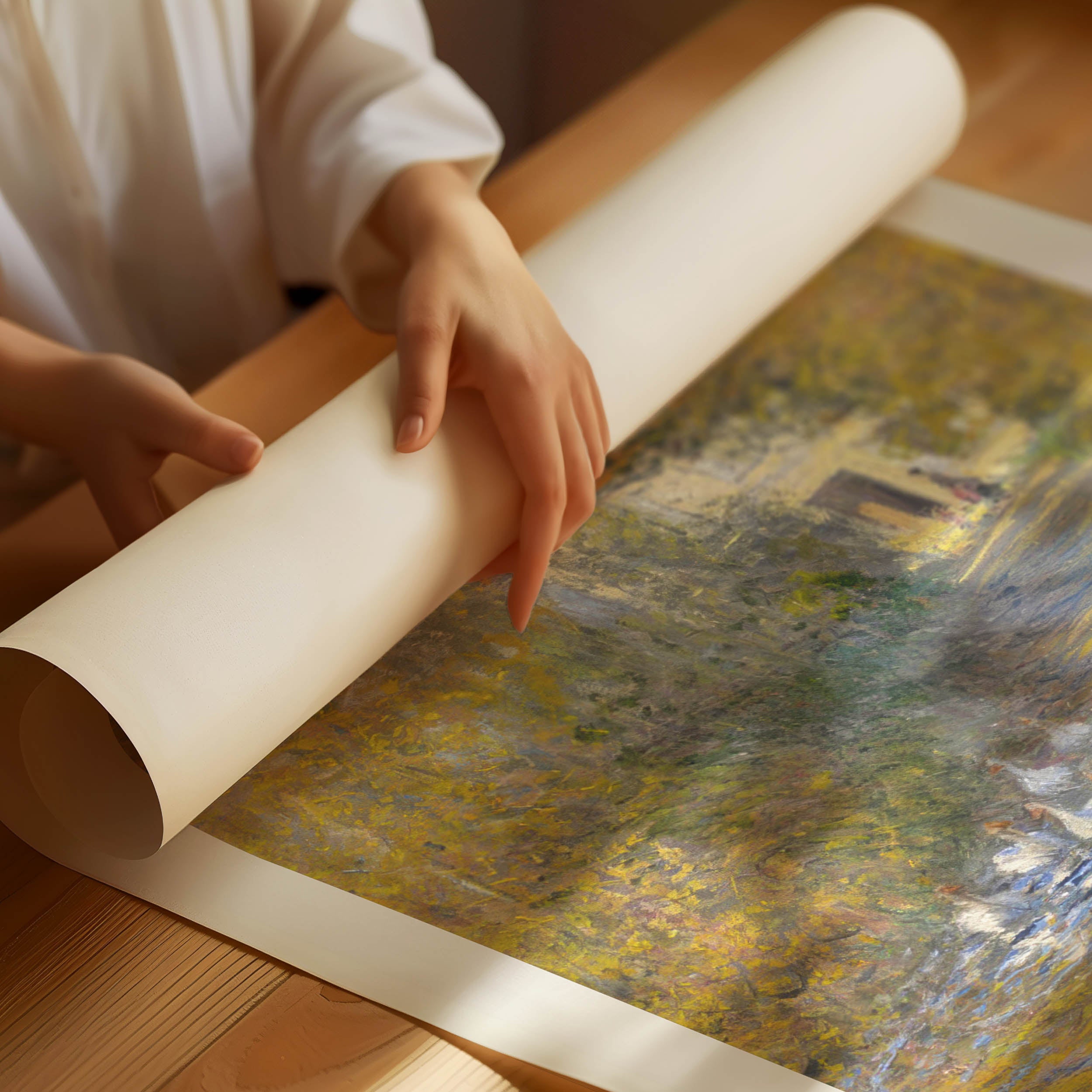 Poster Claude Monet gässen