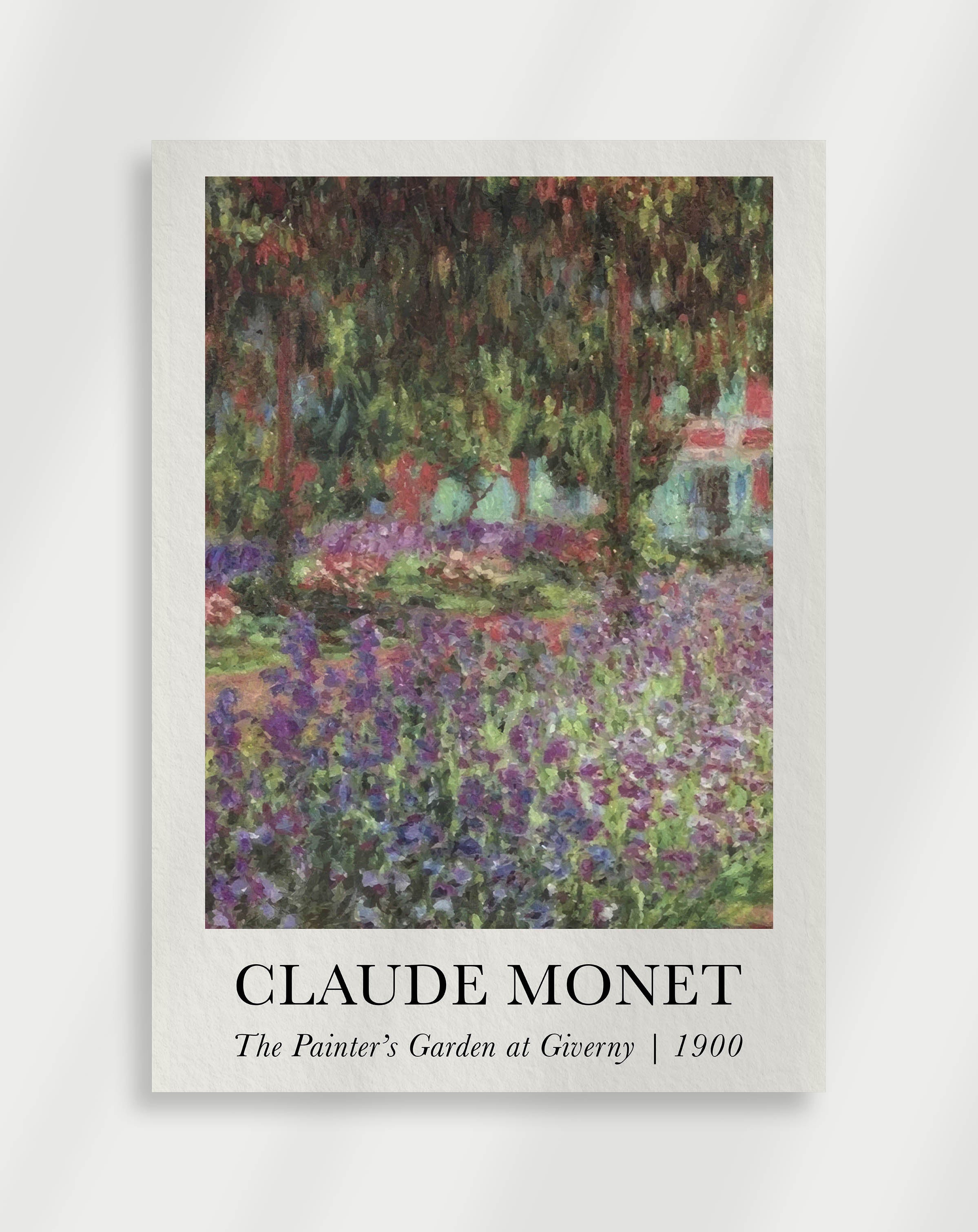Claude Monet trädgårds Poster